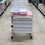 Pedicure Cart with Tray - Pink