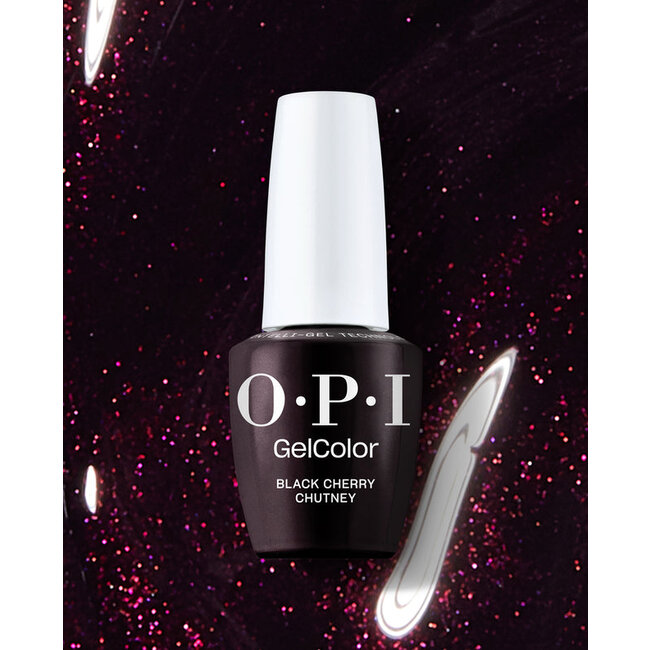 OPI - I43 - Intelli-Gel - Black Cherry Chutney