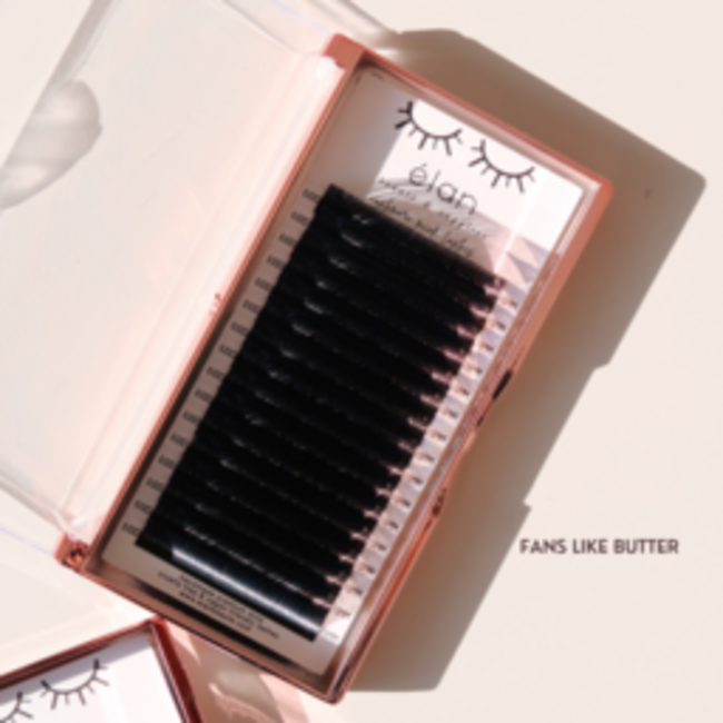 Elan - Lash - Cashmere Mink - 0.03 - D Curl - 11mm