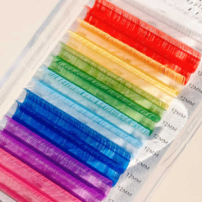 Elan - Lash - Cashmere Mink - Mix Color - 0.03 - CC Curl -  16mm