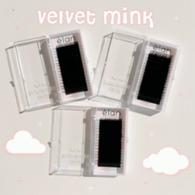Elan - Lash - Specialty Velvet Mink - 0.05 - LC Curl -  Mix 16-20mm