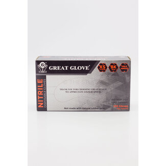 Great Glove Great Glove - Black Nitrile Gloves -
