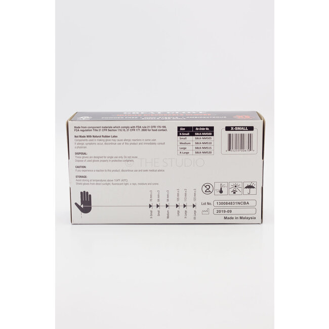 Great Glove - Black Nitrile Gloves -