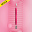 Staleks Staleks - Manicure Pusher Gummy w/ Silicon Handle - Uniq 10 - Type 3 - PQ-10-3