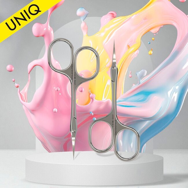Staleks Staleks - Pro Cuticle Scissors - Asymmetric - Uniq 30 - Type 4 - SQ-30-4