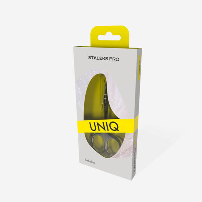 Staleks - Pro Cuticle Scissors - Ballerina - Uniq 10 - Type 4 - SQ-10-4