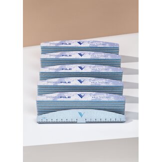 V Beauty Pure V Beauty Pure - Files - 150/150 - Blue - 50 ct