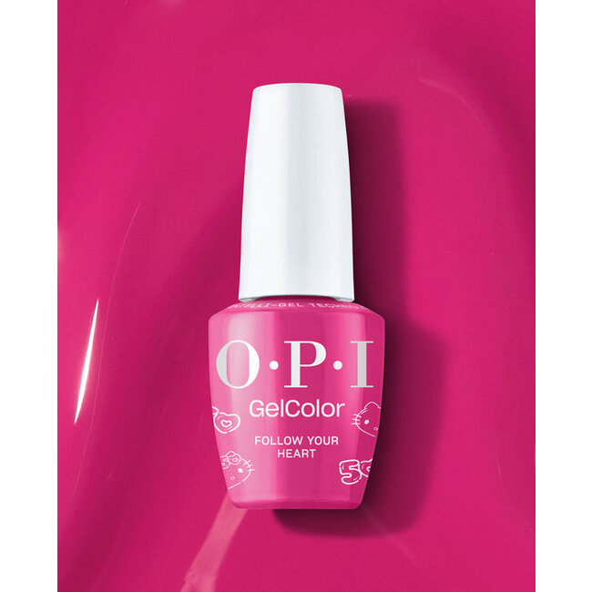 OPI - HK05- Intelli-Gel - Follow  Your Heart (Hello Kitty)