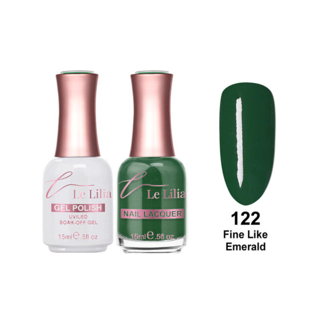 Le Lilia Le Lilia - 122 - Fine Like Emerald - Lacquer - 0.5 oz