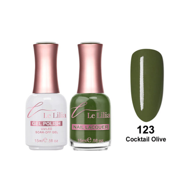 Le Lilia - 123 - Cocktail Olive - Lacquer - 0.5 oz