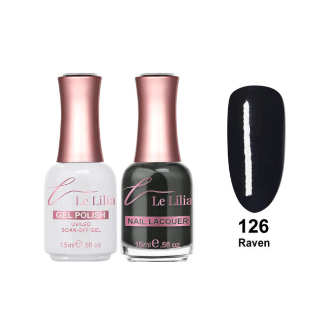 Le Lilia - 126 - Raven - Lacquer - 0.5 oz