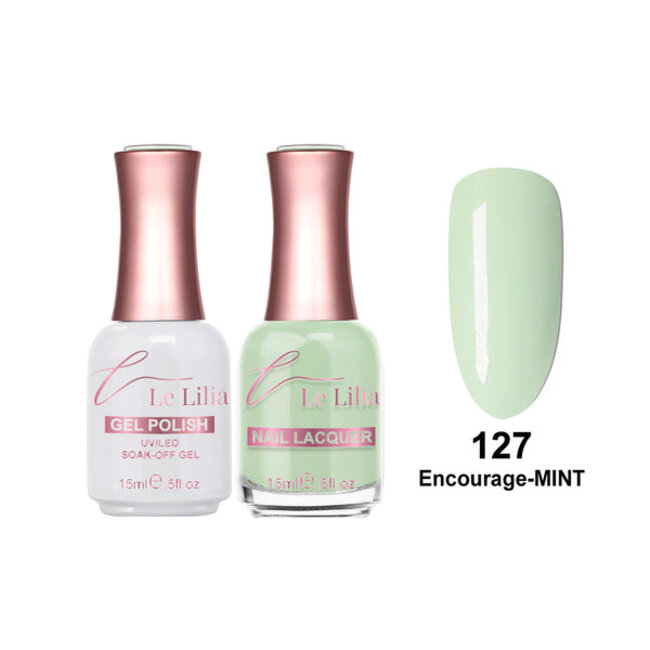 Le Lilia - 127 - Encourage-MINT - Lacquer - 0.5 oz