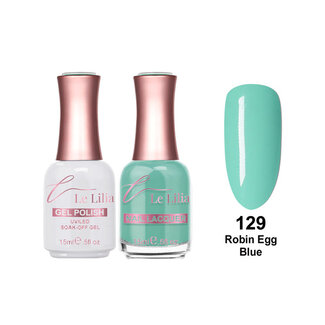 Le Lilia Le Lilia - 129 - Robin Egg Blue - Lacquer - 0.5 oz