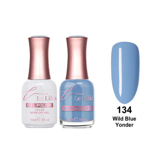 Le Lilia - 134 - Wild Blue Yonder - Lacquer - 0.5 oz
