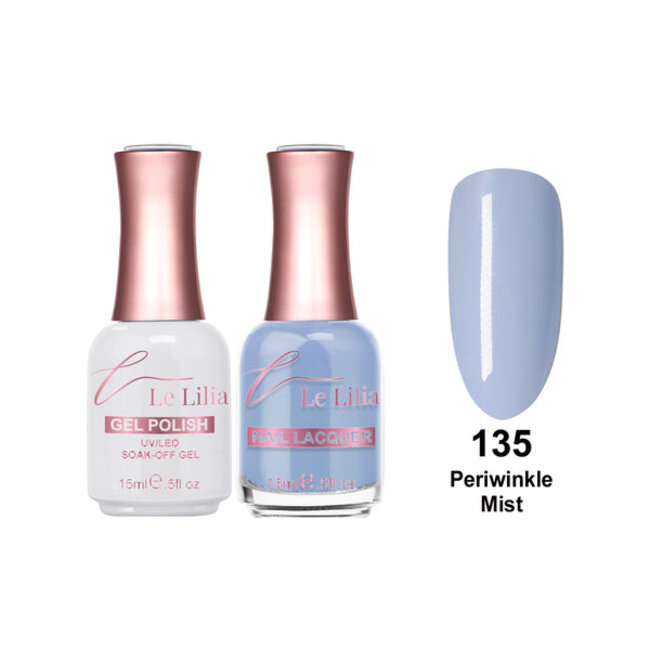 Le Lilia - 135 - Periwinkle Mist - Lacquer - 0.5 oz