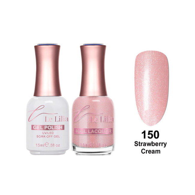 Le Lilia Le Lilia - 150 - Strawberry Cream - Lacquer - 0.5 oz
