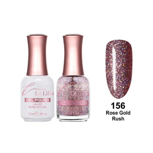 Le Lilia - 156 - Rose Gold Rush - Lacquer - 0.5 oz