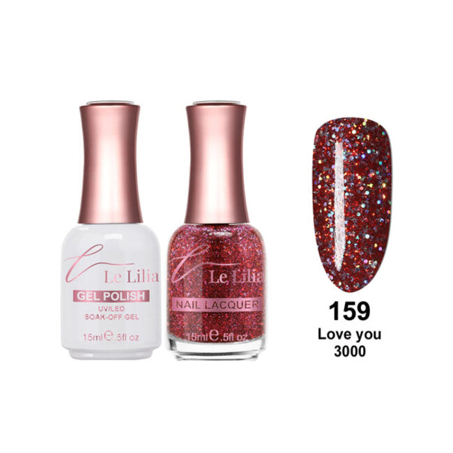 Le Lilia Le Lilia - 159 - Love You 3000 - Gel - 0.5 oz