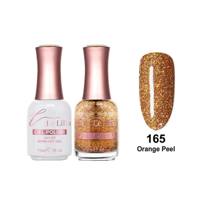 Le Lilia - 165 - Orange Peel - Gel - 0.5 oz