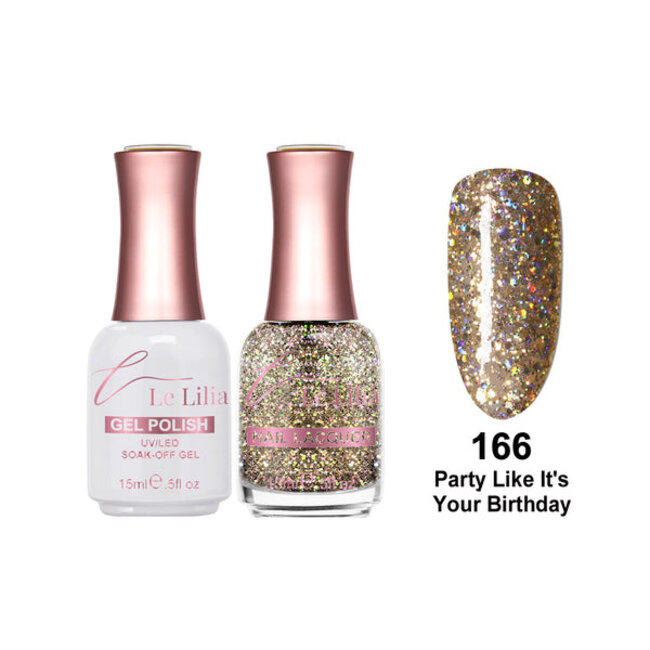 Le Lilia - 166 - Party Like It's Your Birthday - Gel - 0.5 oz