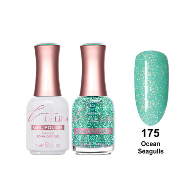 Le Lilia - 175 - Ocean Seagulls - Gel - 0.5 oz