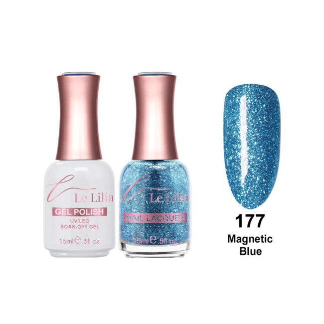 Le Lilia - 177 - Magnetic Blue - Lacquer - 0.5 oz