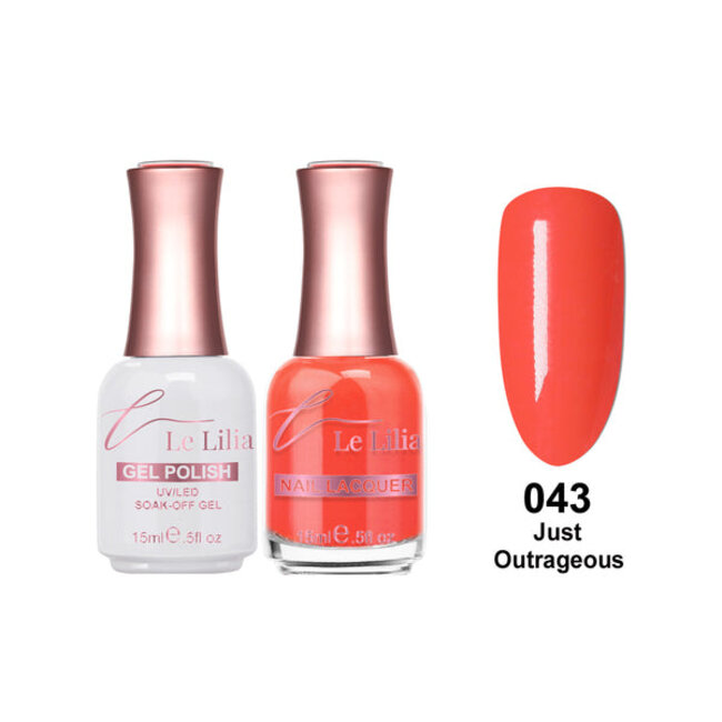 Le Lilia Le Lilia - 043 - Just Outrageous - Lacquer - 0.5 oz