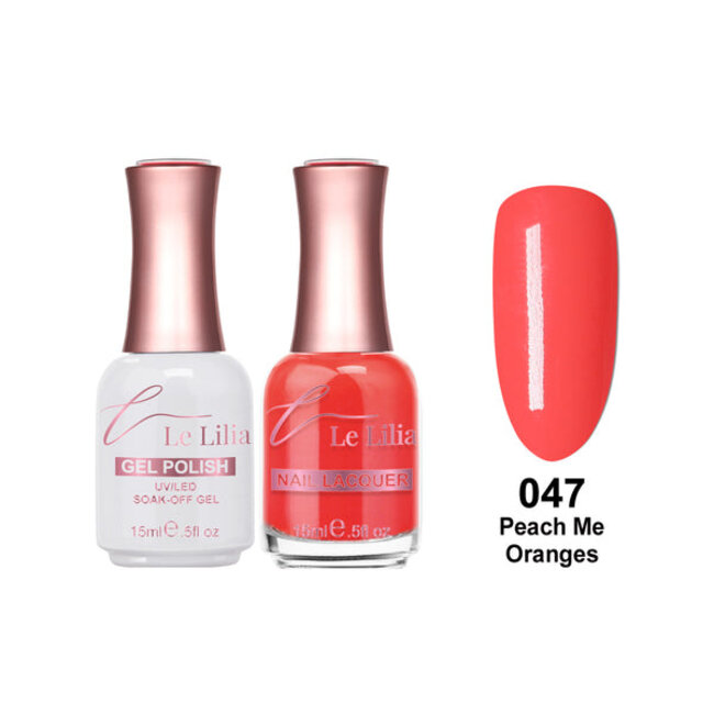Le Lilia - 047 - Peach Me Oranges - Lacquer - 0.5 oz