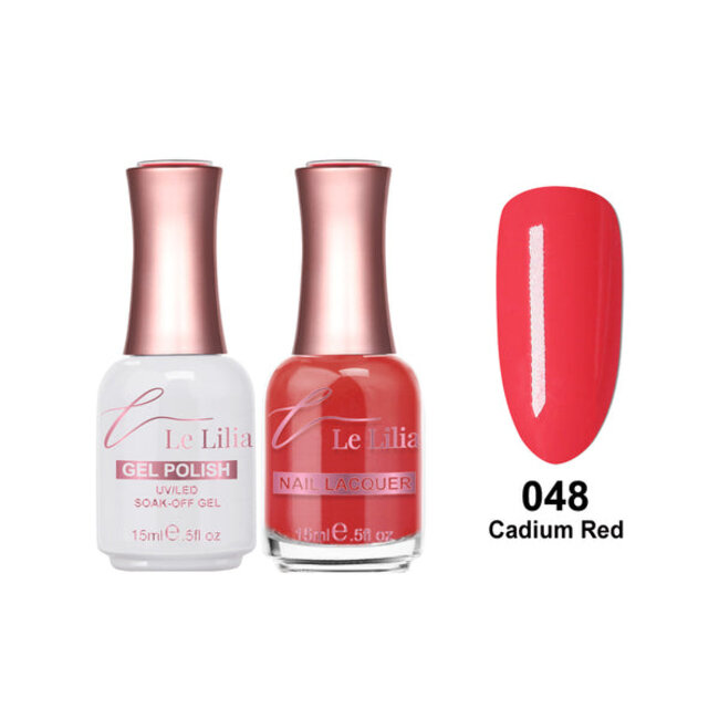 Le Lilia Le Lilia - 048 - Cadium Red - Gel - 0.5 oz