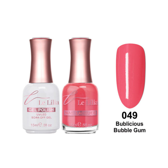 Le Lilia Le Lilia - 049 - Bublicious Bubble Gum - Gel - 0.5 oz