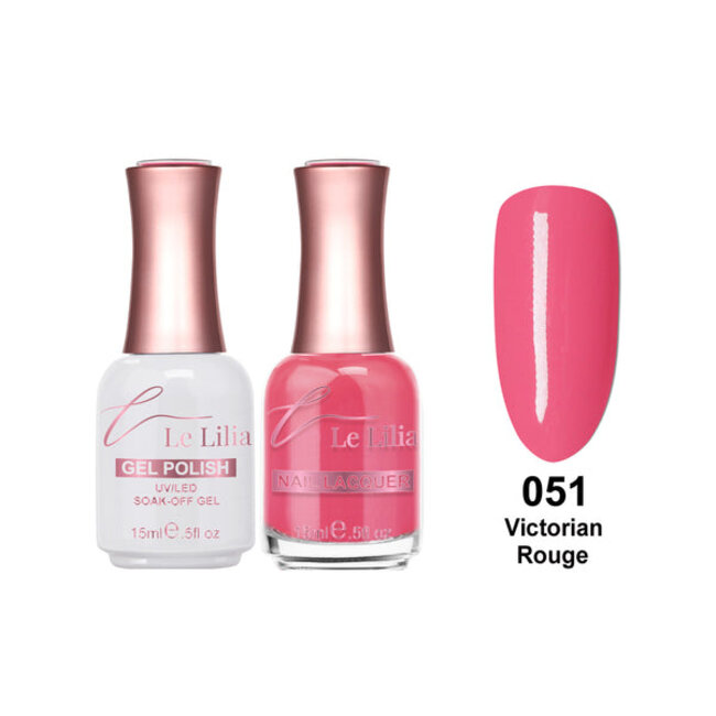 Le Lilia - 051 - Victorian Rouge - Gel - 0.5 oz