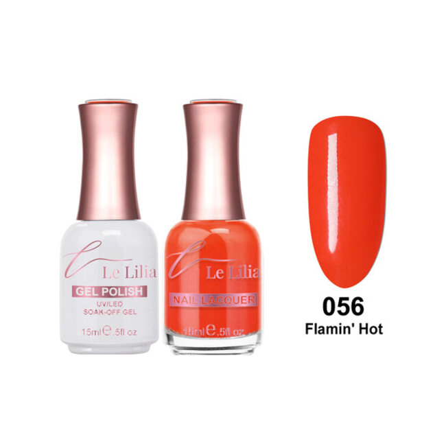 Le Lilia Le Lilia - 056 - Flamin' Hot - Gel - 0.5 oz
