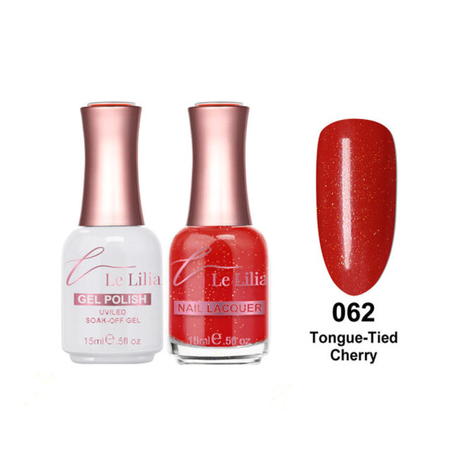 Le Lilia - 062 - Tongue-Tied Cherry - Lacquer - 0.5 oz