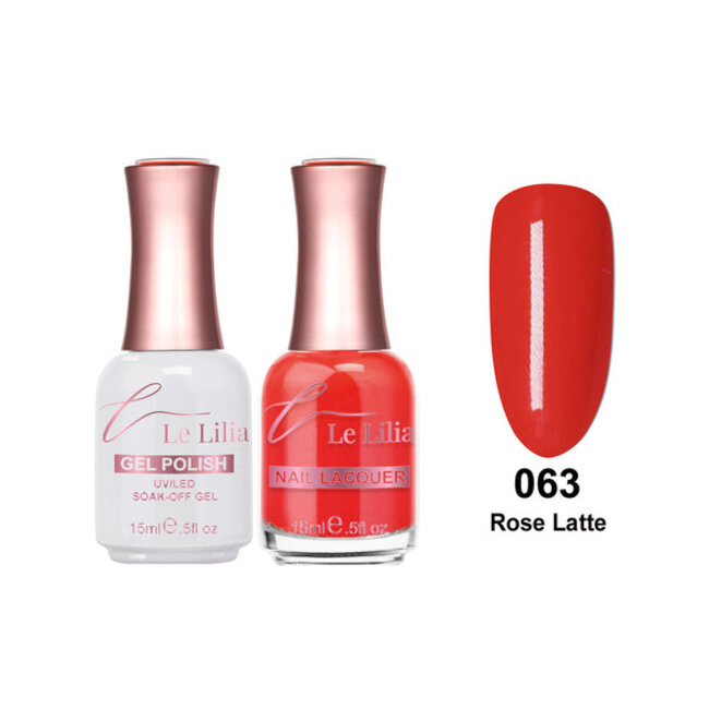 Le Lilia - 063 - Rose Latte - Lacquer - 0.5 oz