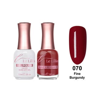 Le Lilia Le Lilia - 070 - Fine Burgundy - Lacquer - 0.5 oz