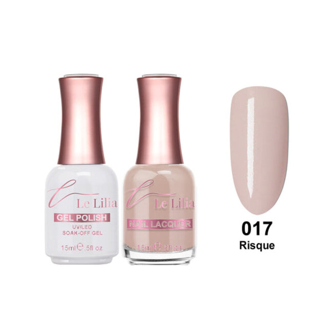 Le Lilia Le Lilia - 017 - Risque - Gel - 0.5 oz