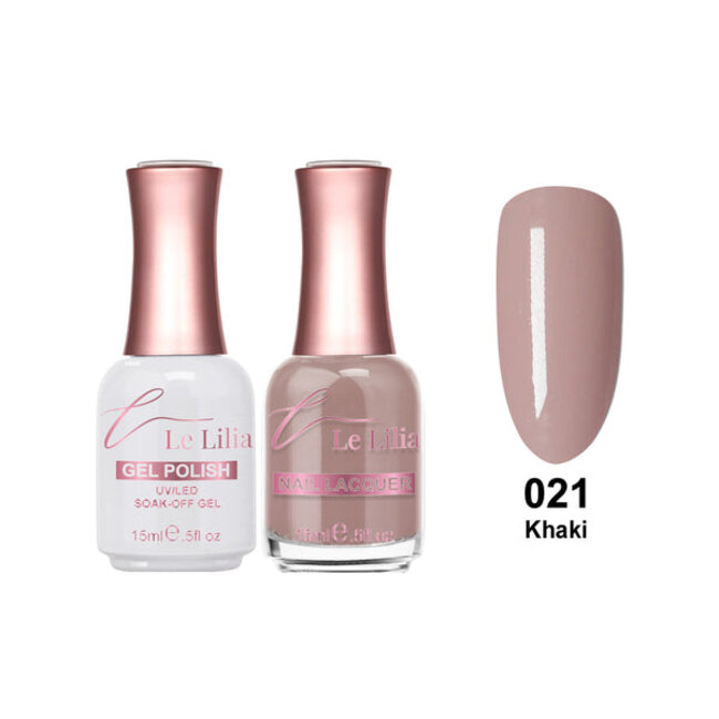 Le Lilia Le Lilia - 021 - Khaki - Lacquer - 0.5 oz