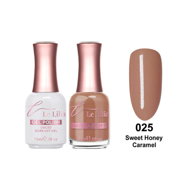 Le Lilia Le Lilia - 025 - Sweet Honey Caramel - Lacquer - 0.5 oz