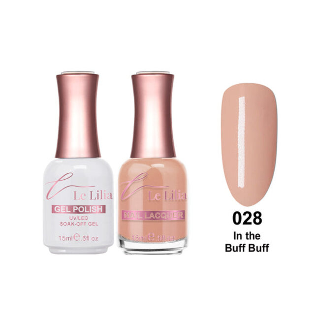 Le Lilia - 028 - In the Buff Buff - Gel - 0.5 oz