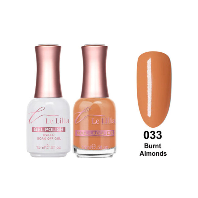 Le Lilia Le Lilia - 033 - Burnt Almonds - Gel - 0.5 oz