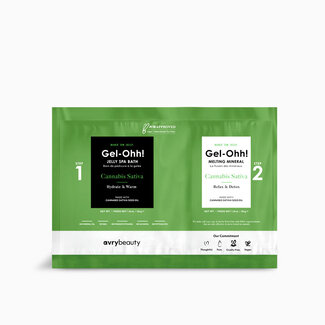 AvryBeauty Gel-Ohh! - Jelly Spa Bath - Cannabis Sativa - 1 ct