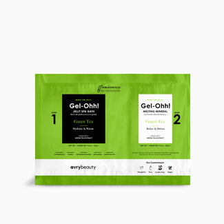 AvryBeauty Gel-Ohh! - Jelly Spa Bath - Green Tea - 1 ct