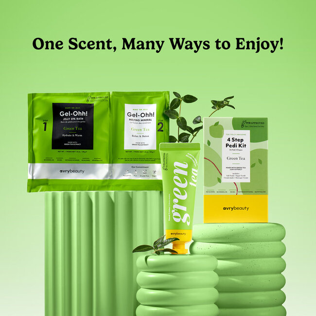 Gel-Ohh! - Jelly Spa Bath - Green Tea - 1 ct