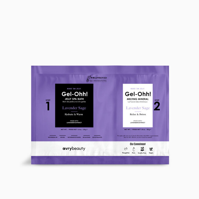 Gel-Ohh! - Jelly Spa Bath - Lavender - 1 ct