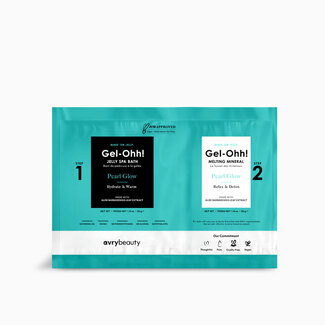 AvryBeauty Gel-Ohh! - Jelly Spa Bath - Pearl Glow - 1 ct