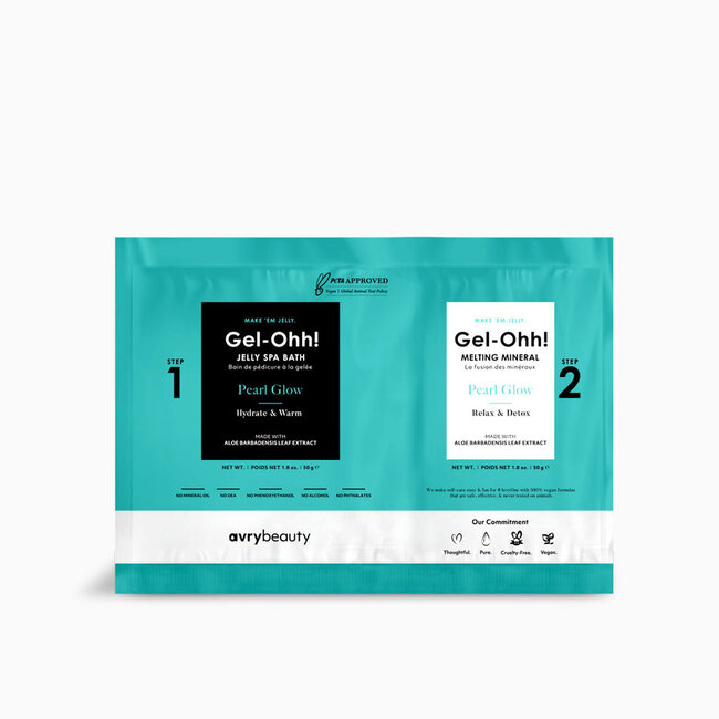 Gel-Ohh! - Jelly Spa Bath - Pearl Glow - 1 ct