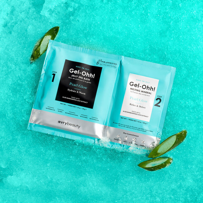 Gel-Ohh! - Jelly Spa Bath - Pearl Glow - 1 ct