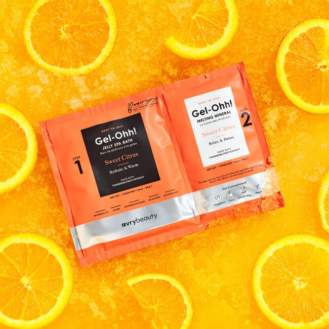 Gel-Ohh! - Jelly Spa Bath - Sweet Citrus - 1 ct