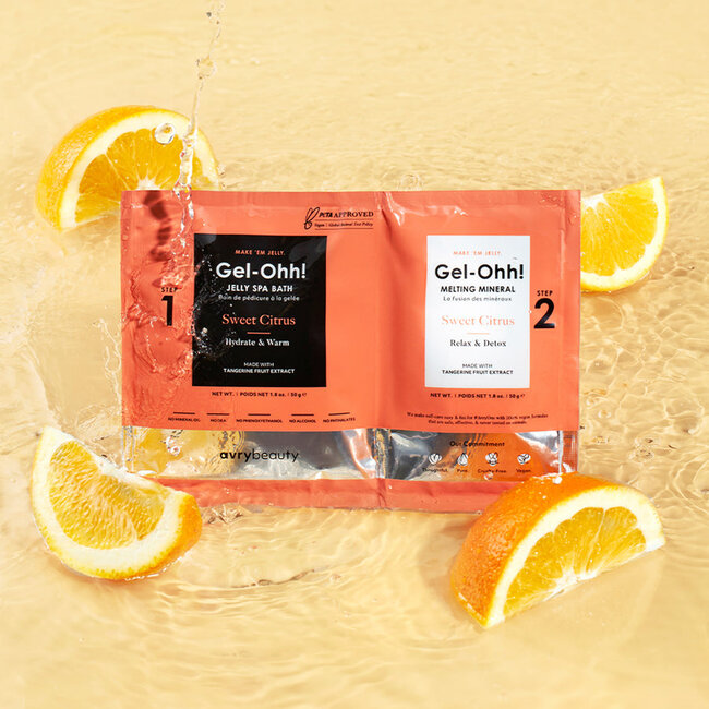 Gel-Ohh! - Jelly Spa Bath - Sweet Citrus - 1 ct