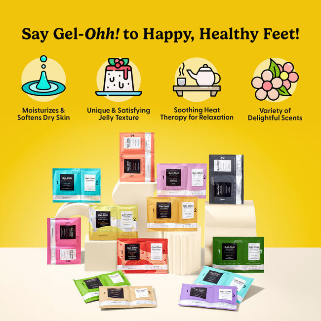 Gel-Ohh! - Jelly Spa Bath - Tea Tree Peppermint -  1 ct